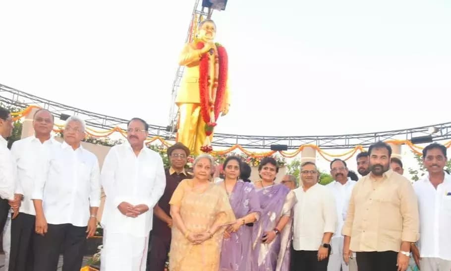 S. P. Balasubrahmanyam's Legacy Honored at Nellore Statue Unveiling