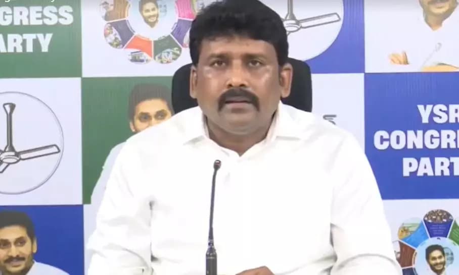 YSRC Claims Chief Minister Naidu Shielding TD Leaders