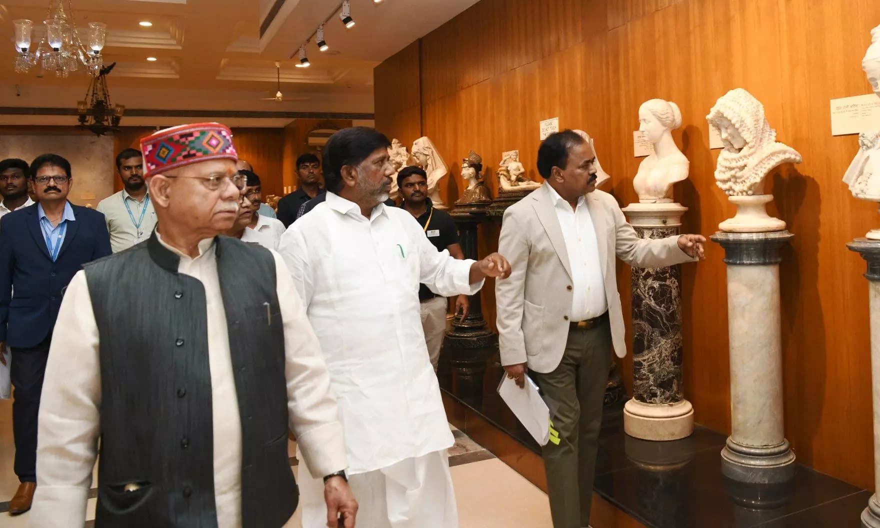 Governor Shiv Pratap Shukla Honors Salar Jung Museum as Cultural Heritage Repository