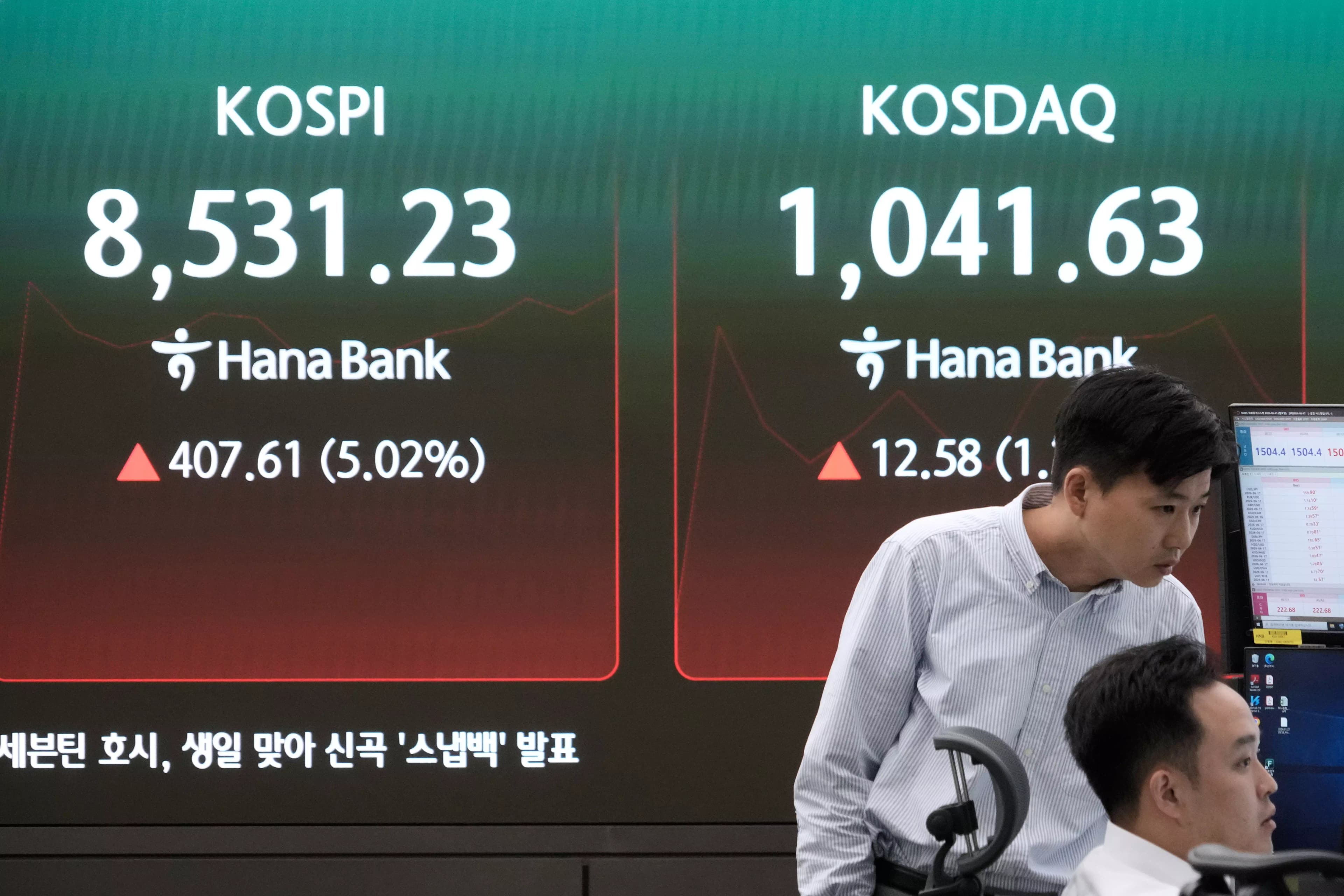 Global Stock Markets Surge as Iran War Deal Opens Strait of Hormuz