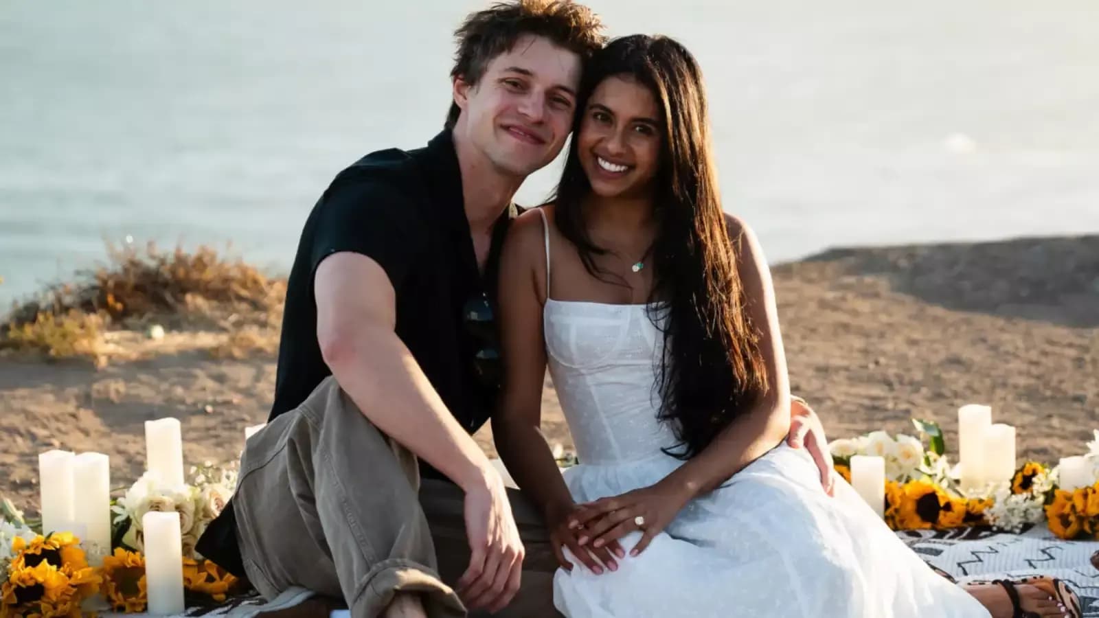 Mithun Chakraborty's Daughter Dishani Chakraborty Gets Engaged in Malibu to Myles Mantzaris