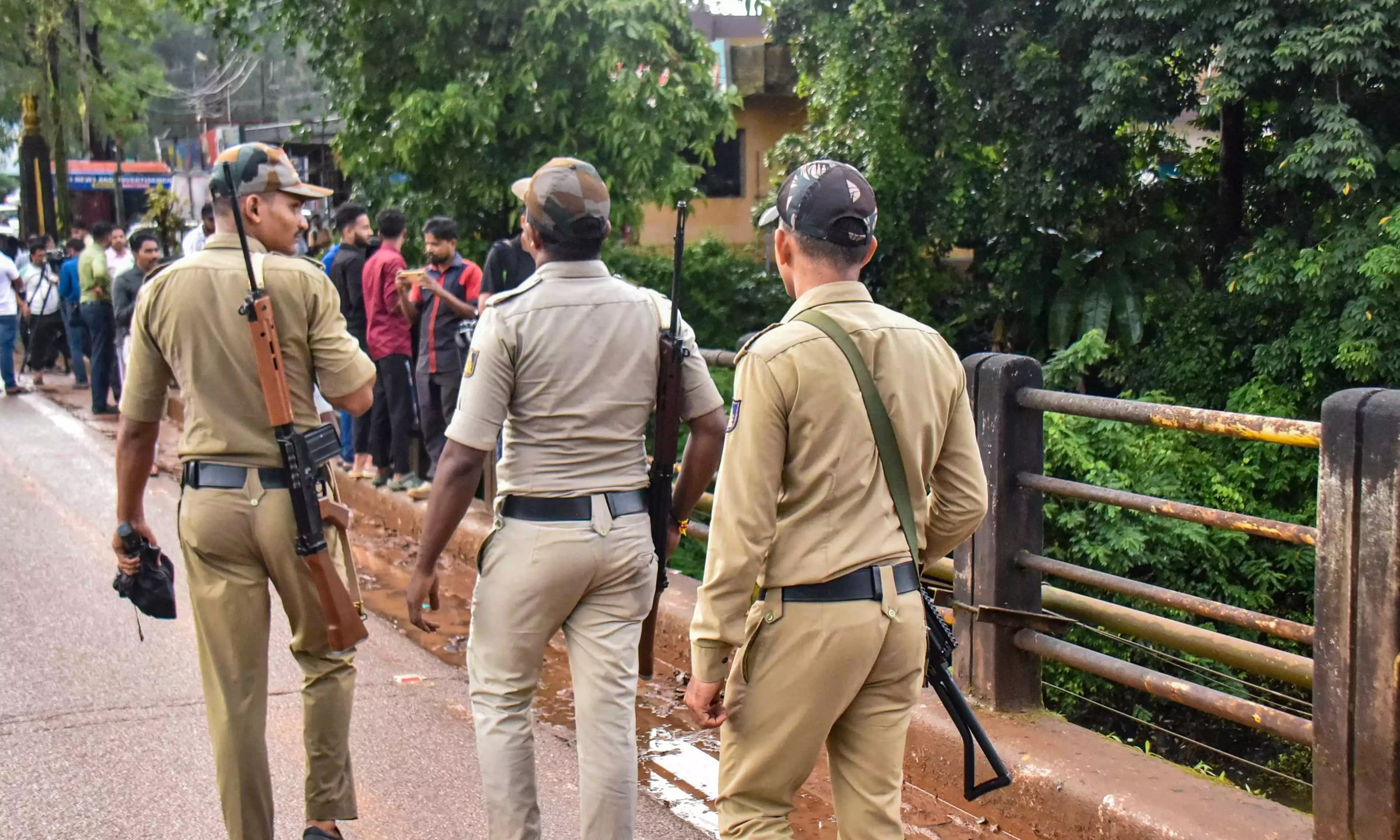 SIT Official Vehicle Overturns Near Charmadi Ghat During Official Transit