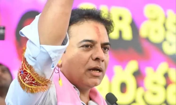 K.T. Rama Rao Claims Telangana Growth Reversing Under Current Congress Administration