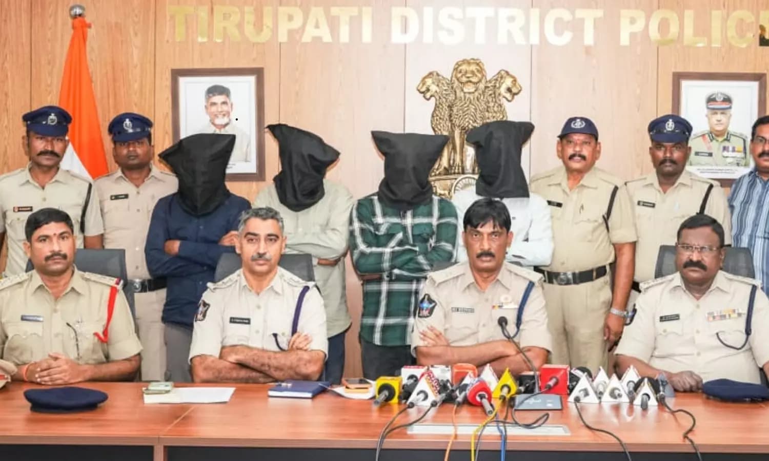 Tirupati Police Apprehend Four Youths in Major Chain-Snatching Investigation