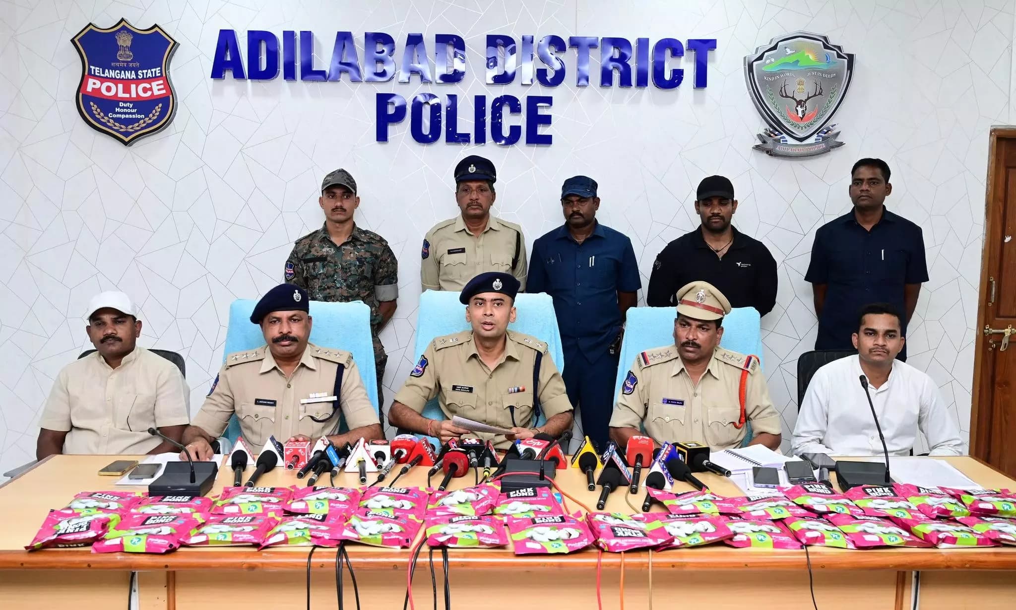 Police Intensify Crackdown on Spurious Cotton Seeds in Adilabad and Mancherial