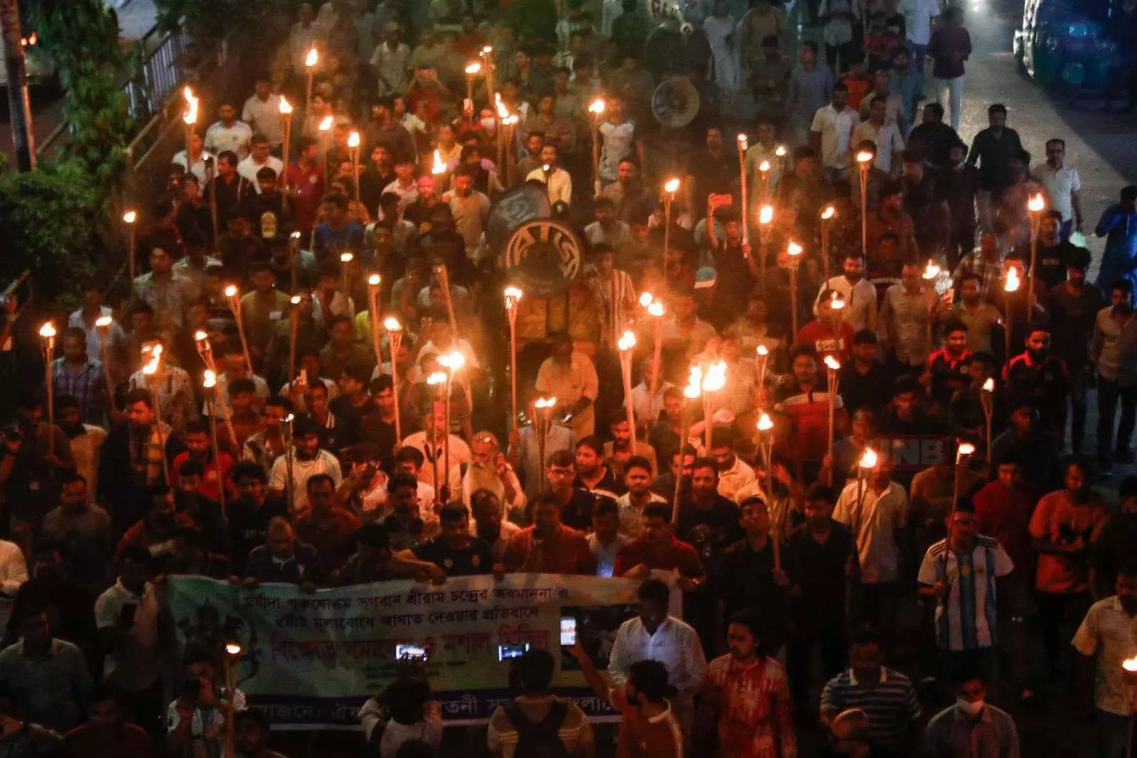 Hindu Community Protests Alleged Desecration of Lord Ram Statue in Bangladesh