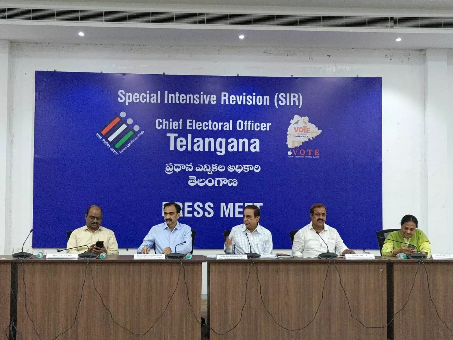 Telangana CEO Sets Strict July 25 Deadline for Voter List Enumeration