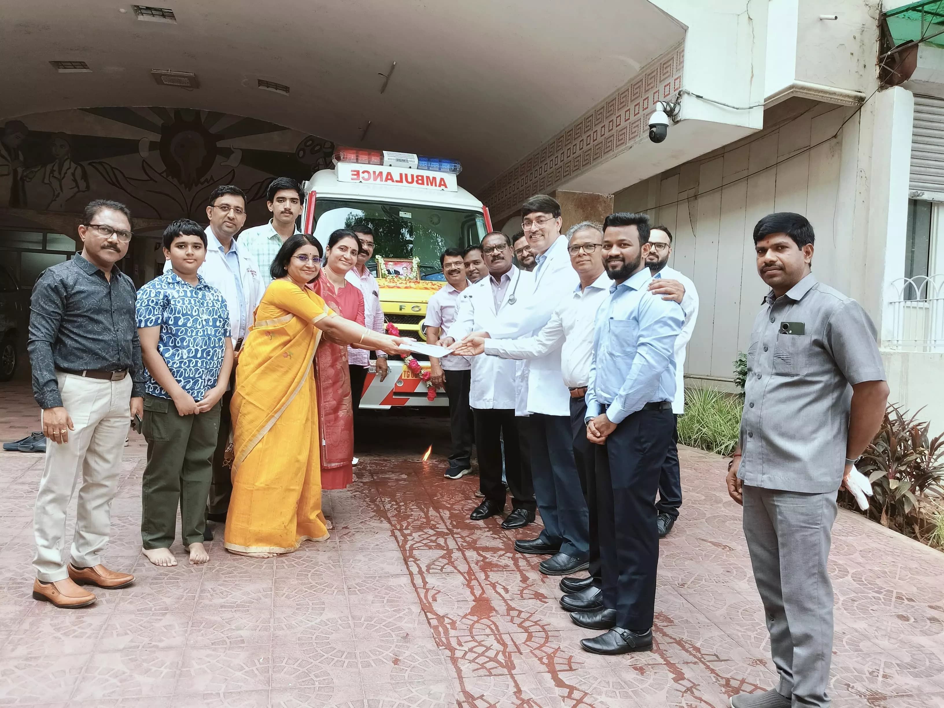 NIMS Hyderabad Boosts Emergency Care with New Rs 30 Lakh BLS Ambulance