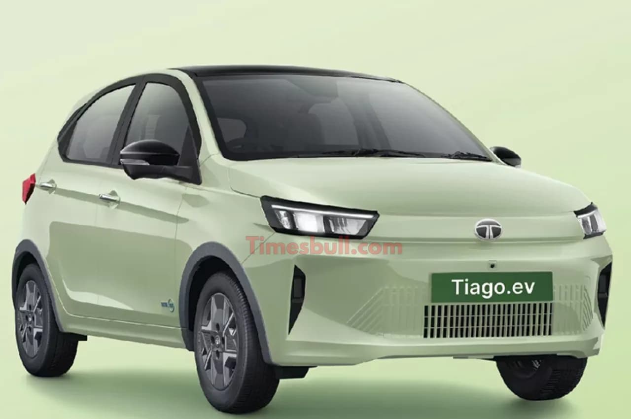 Tata Unveils Affordable Tata Tiago EV Facelift Priced Below ₹5 Lakh