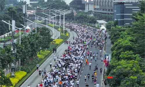 Jakarta Marathon 2026: Citizens Transform Sporting Event Into Creative Political Protest