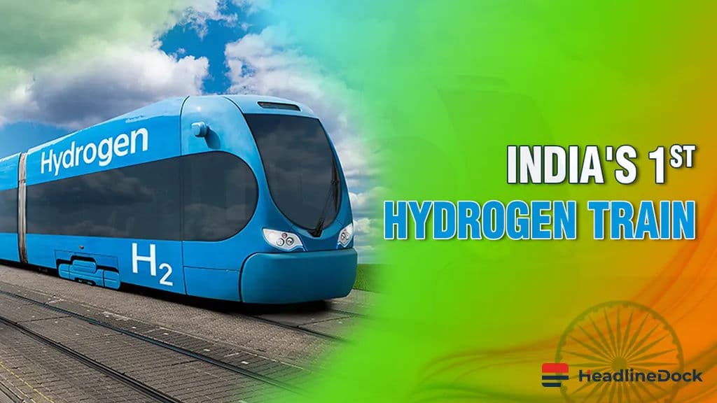 India Sets to Launch World's Longest Hydrogen Train on Green Rails