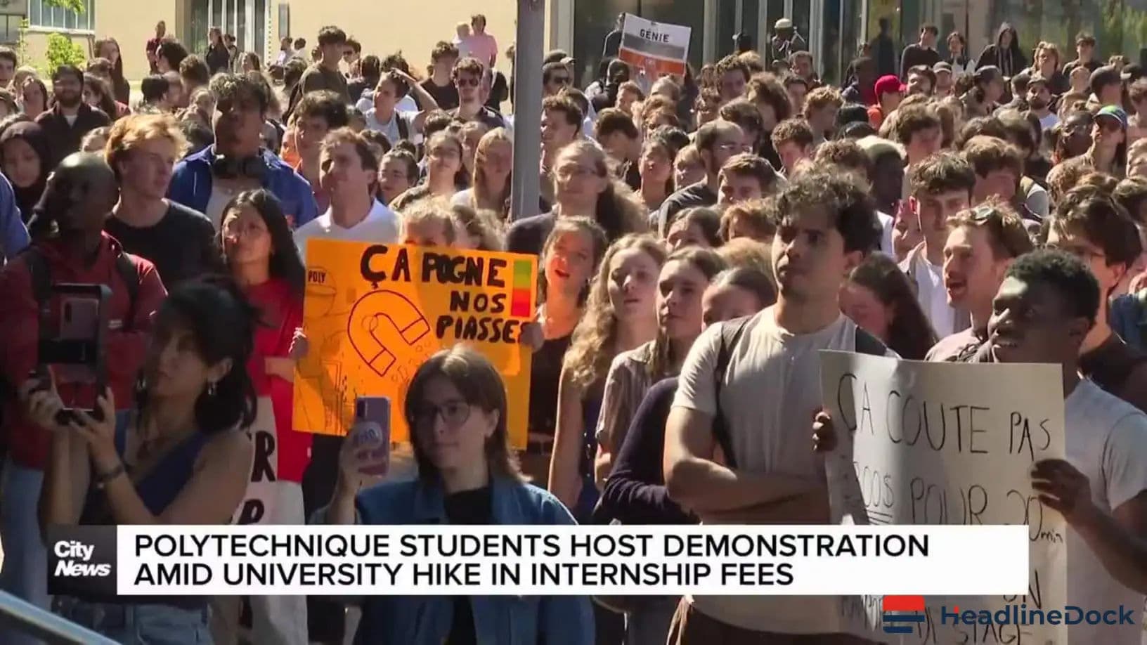 Polytechnique Graduates Protest Corporate Influence in Engineering Education