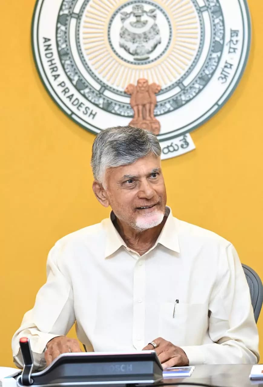 Naidu Urges Officials to Adopt Humanitarian Approach in Public Grievance Redressal