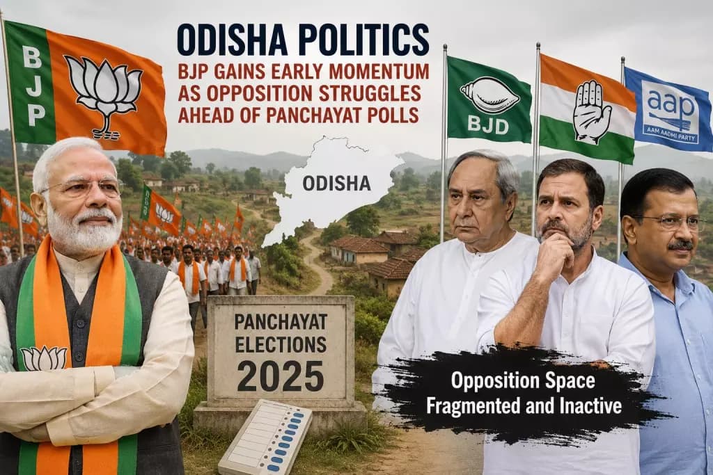 BJP Gains Early Edge as Panchayat Elections Near in Odisha