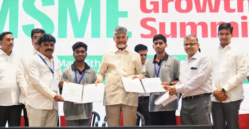 MSME Growth Summit: Strategic Pacts and Initiatives Boost Startups and Exports in Andhra Pradesh