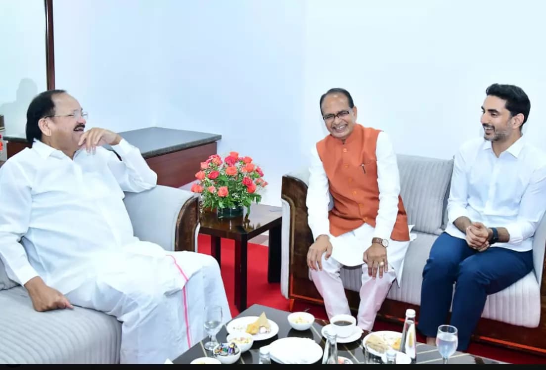 AP Education Minister Attends Book Launch of PM Modi Experiences
