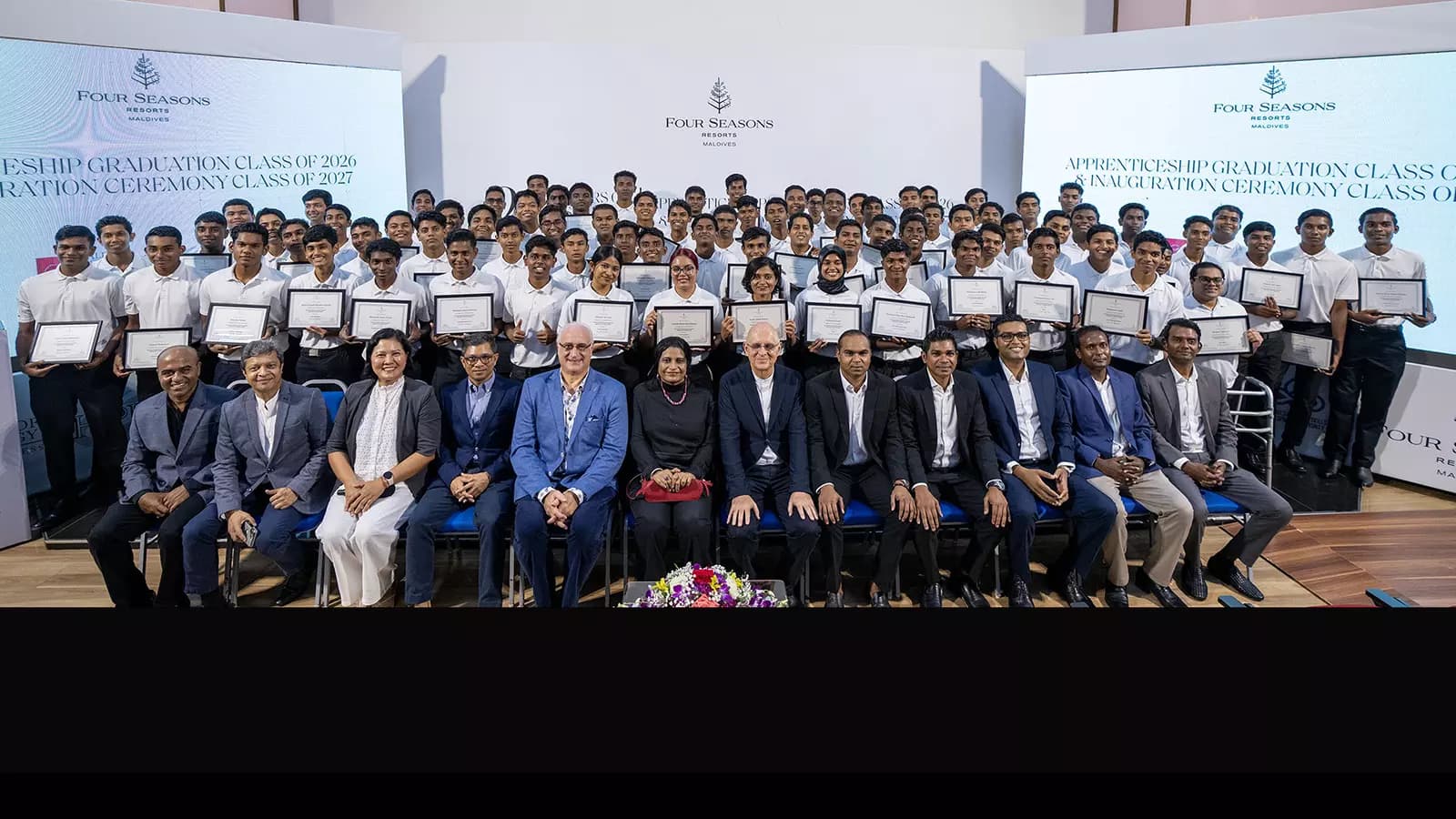 Four Seasons Maldives Celebrates 25 Years and 1,058 Graduates of Apprenticeship Programme
