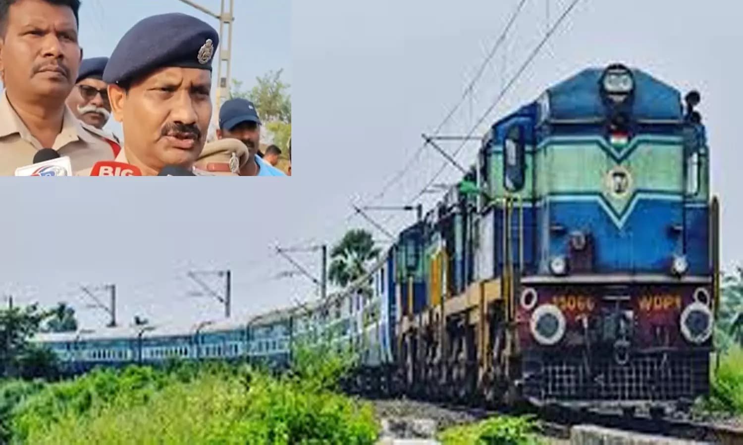 Robbery Attempt on Circar Express Near Bapatla Thwarted; Massive Manhunt Launched