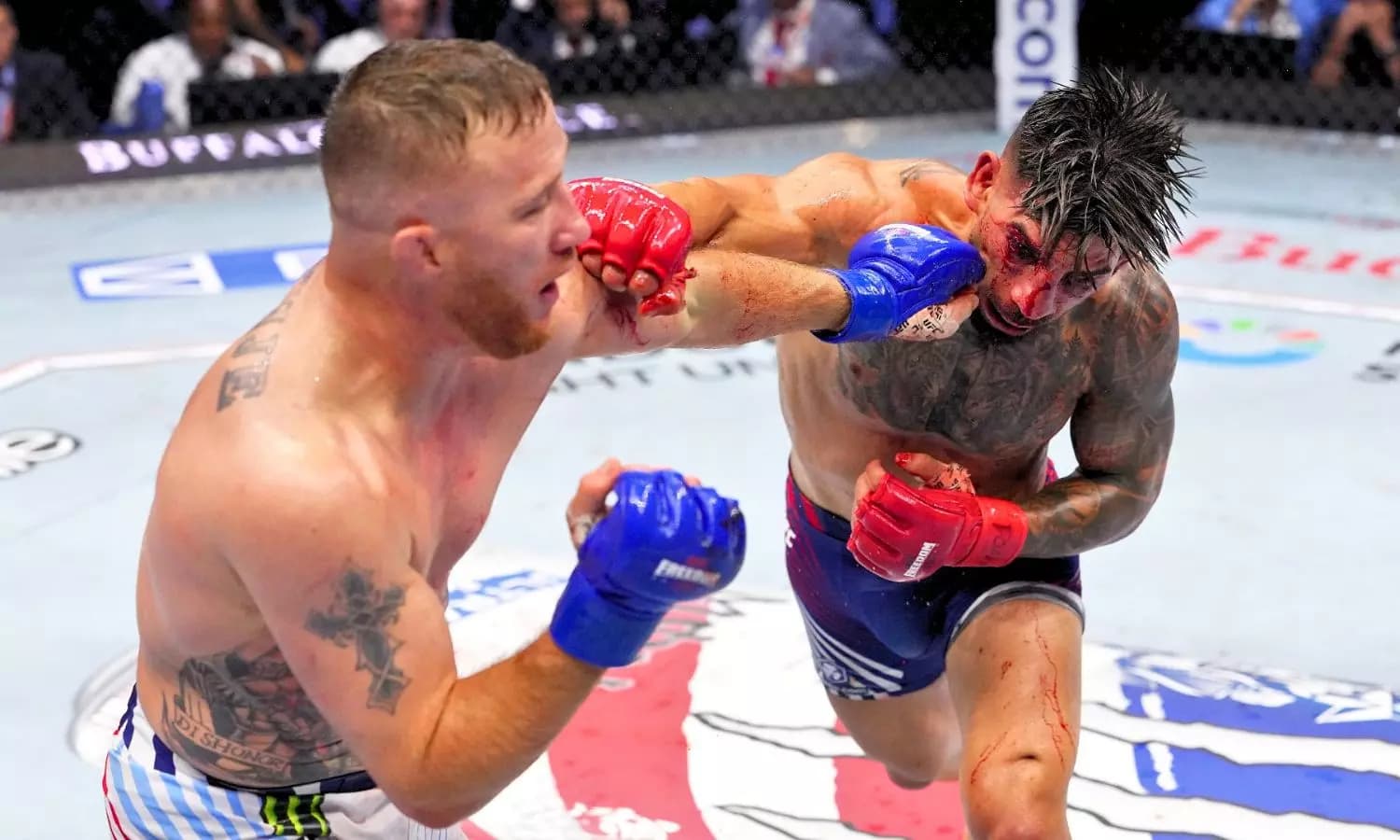 Justin Gaethje Claims Stunning Victory at Historic UFC Freedom 250 Event