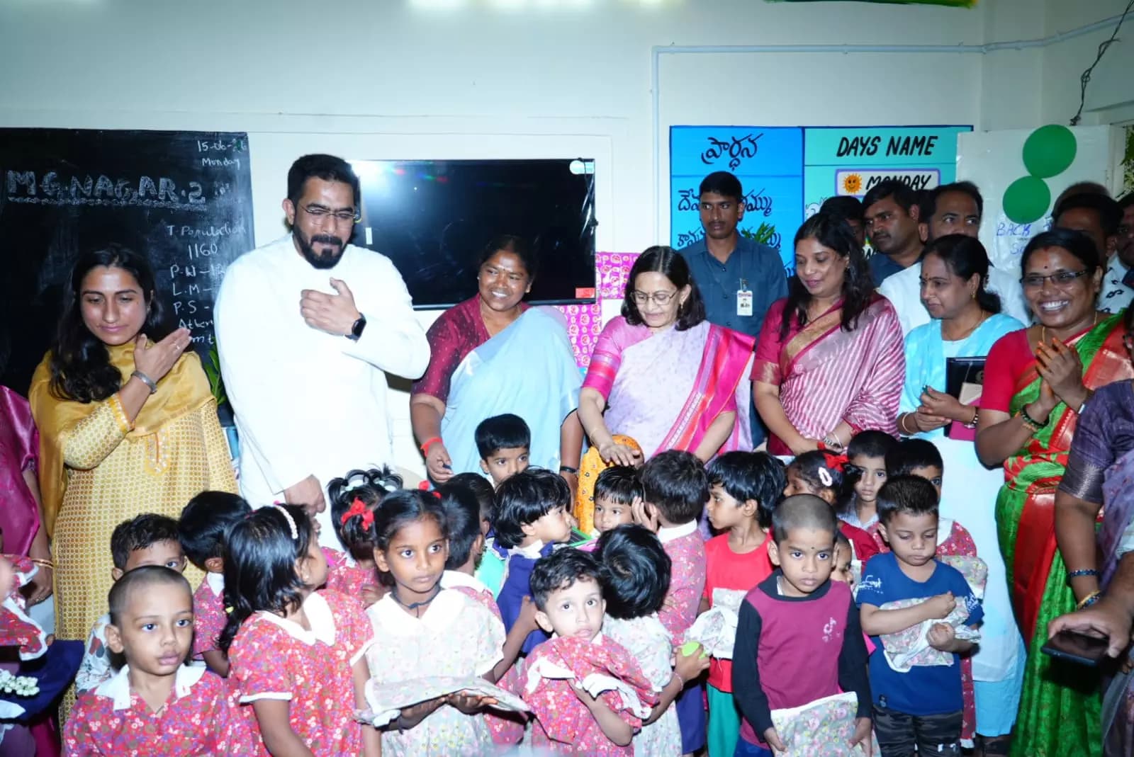 Anganwadi Centers Provide Strong Foundation for Children's Future, Says Minister Seethakka