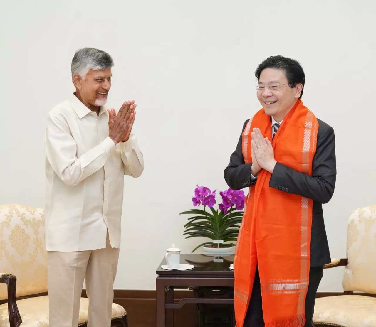 Chandrababu Naidu Explores Singapore Partnership for Andhra Pradesh Infrastructure and Technology