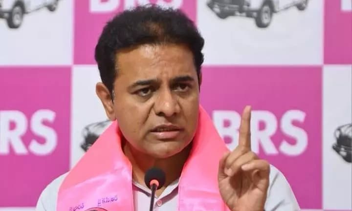 K.T. Rama Rao Attacks CM Revanth Reddy Over Hyderabad Metro Rail Delays