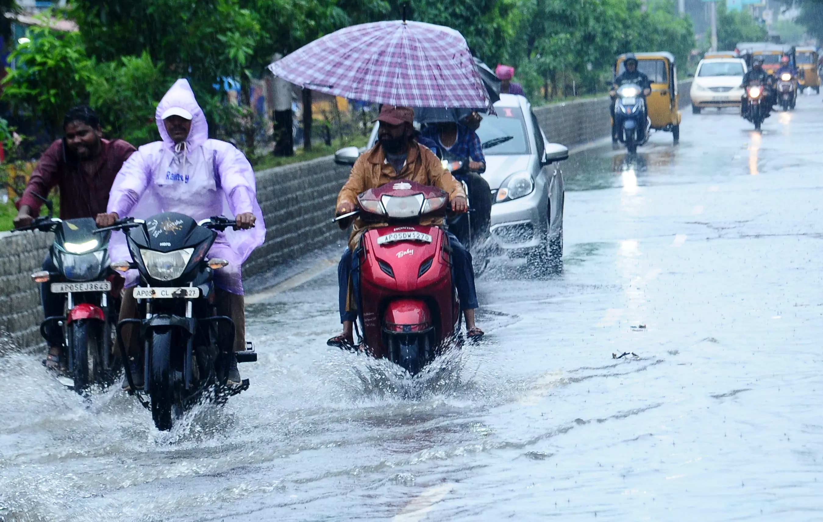 Weak Southwest Monsoon Triggers Rainfall Deficit Across 13 Andhra Pradesh Districts