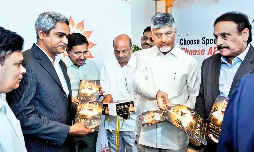 Chandrababu Naidu Launches New Book CBN@361 Degrees – Polymath in Singapore