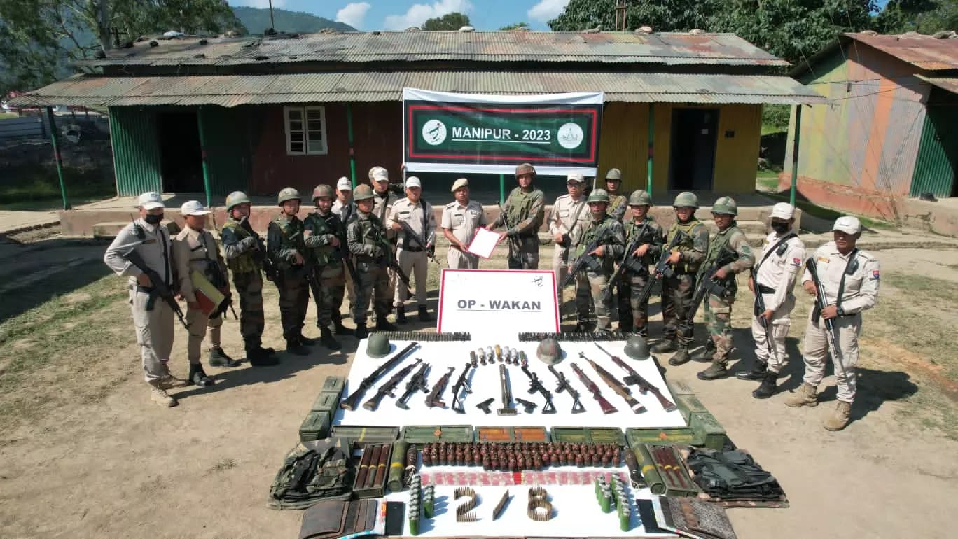 Security Forces Intensify Search Operations in Manipur to Restore Regional Stability