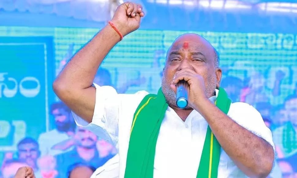 Jogu Ramanna Flags Irregularities in Adilabad Industrial Park Land Acquisition