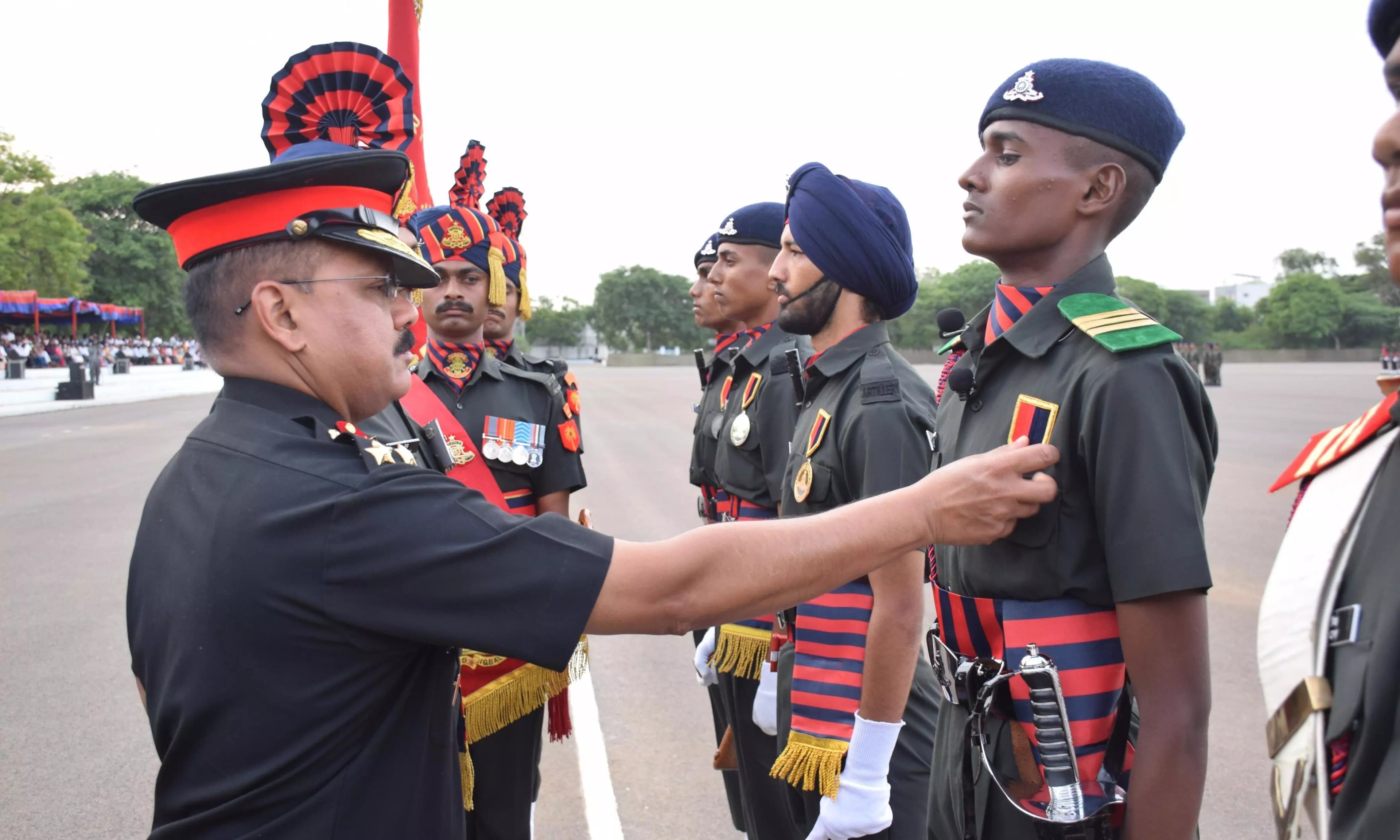 2,436 Agniveers Officially Join Indian Army After Training at Hyderabad Artillery Centre
