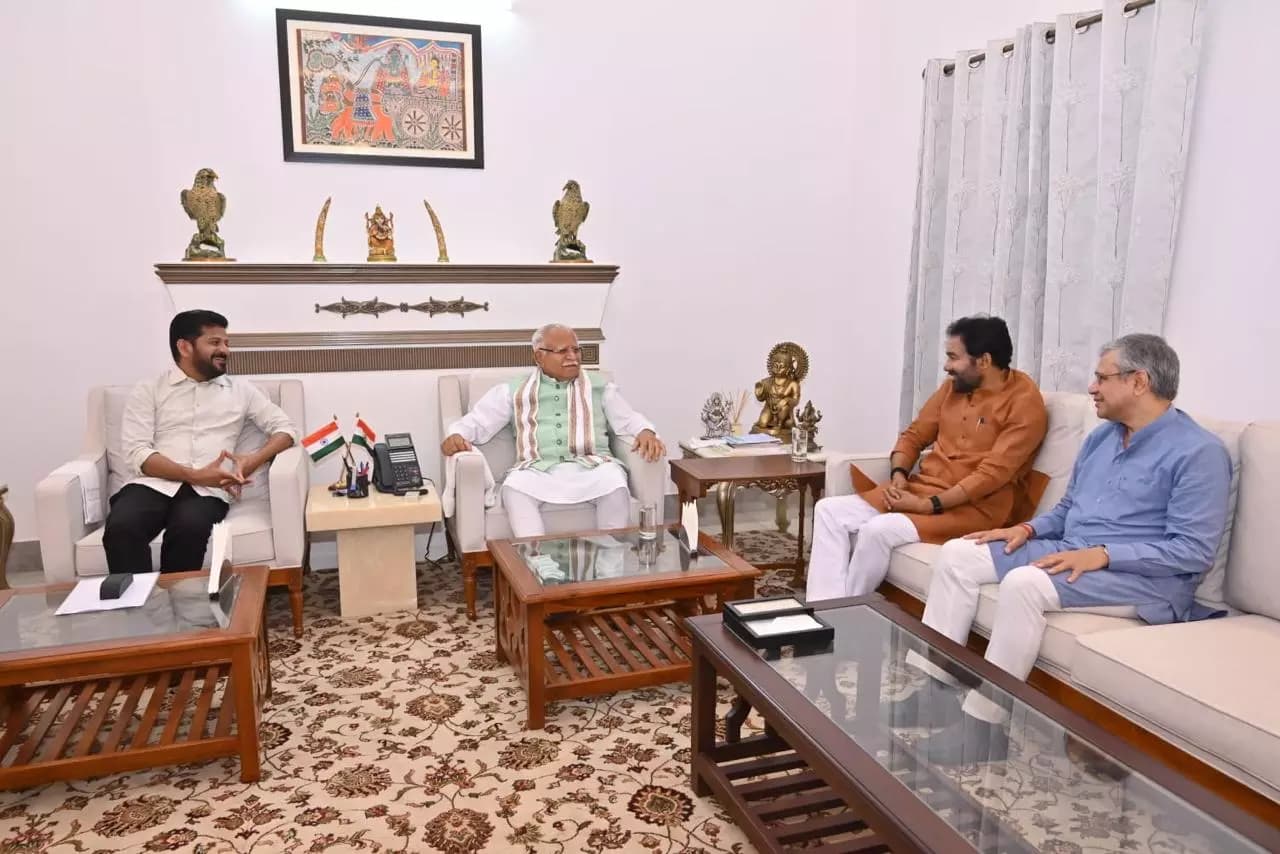 Revanth Reddy Holds Productive Meetings to Accelerate Hyderabad Metro Expansion Plans