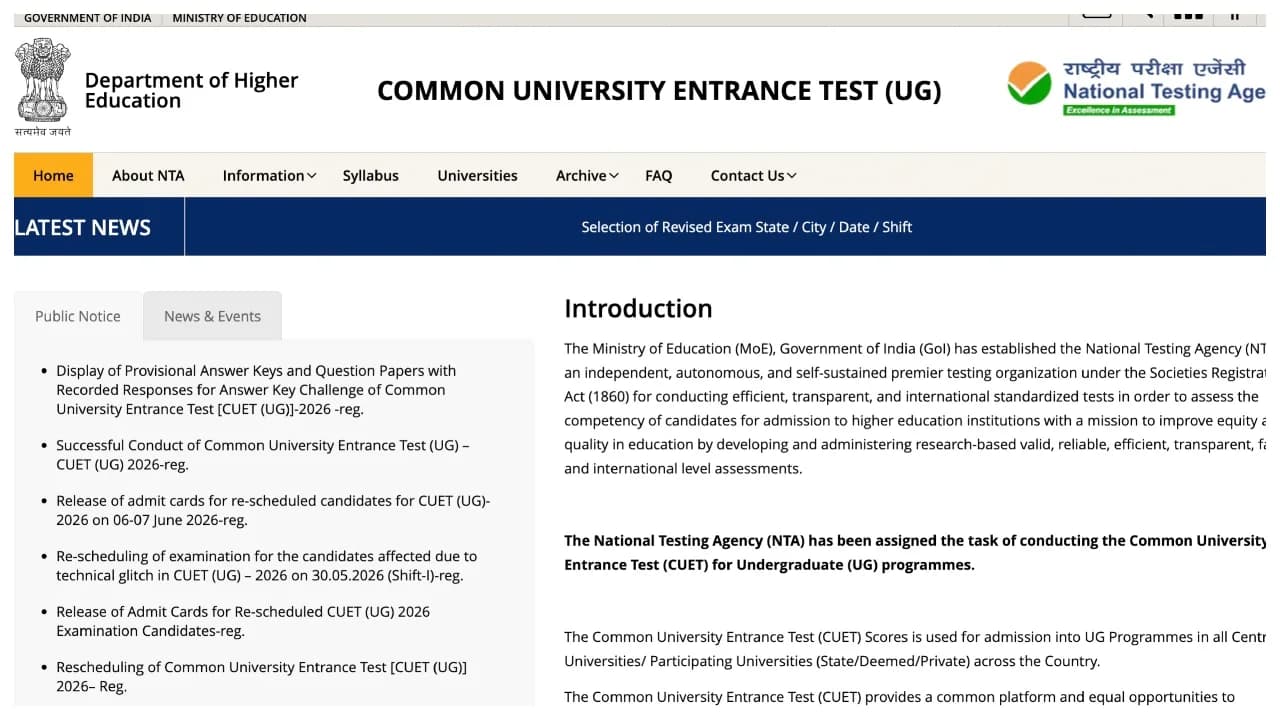 CUET UG Result 2026: How to Check Scores and Download Your Scorecard